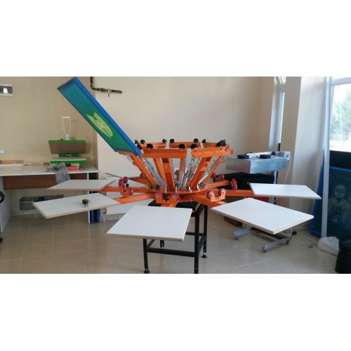 4- 4 Kollu Ahtapot Baskı Makinesi